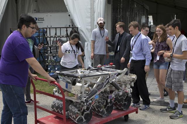 NASA image: Robotic Mining Competition - Activities