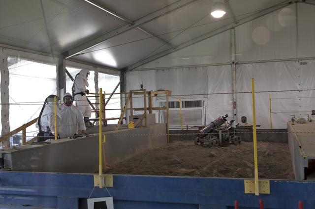 NASA image: Robotic Mining Competition - Activities