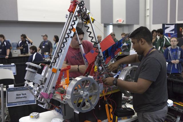 NASA image: Robotic Mining Competition - Activities