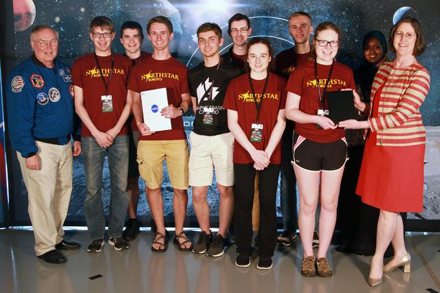 NASA image: Robotic Mining Competition - Awards Ceremony