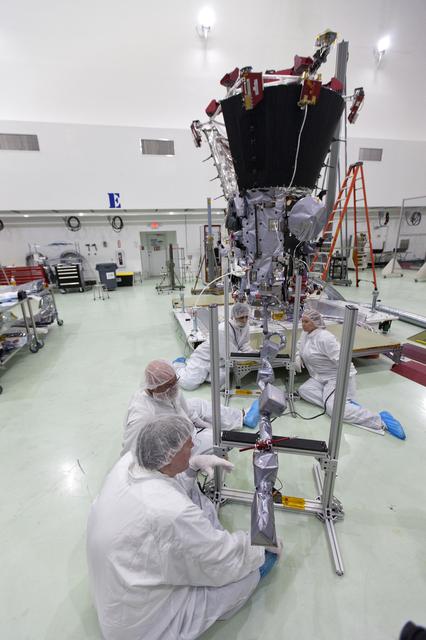 NASA image: Parker Solar Probe Magnetometer Boom Deployment