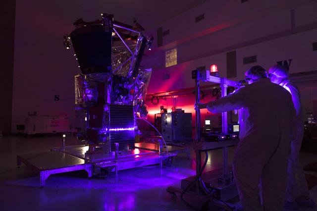 NASA image: Parker Solar Probe Light Bar Test