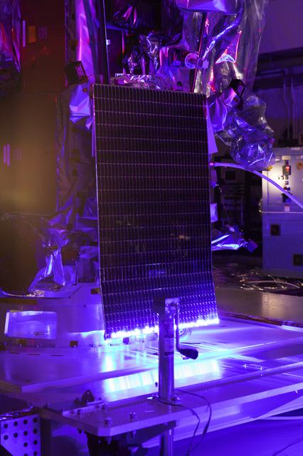 NASA image: Parker Solar Probe Light Bar Test