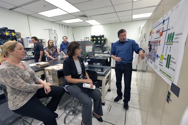 NASA image: Algae Bioreactor and Plant Growth Tour