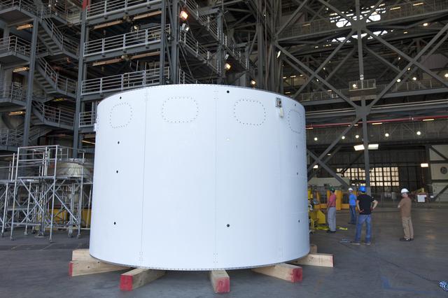 NASA image: Ascent Abort 2 (AA2) Aeroshells Arrival