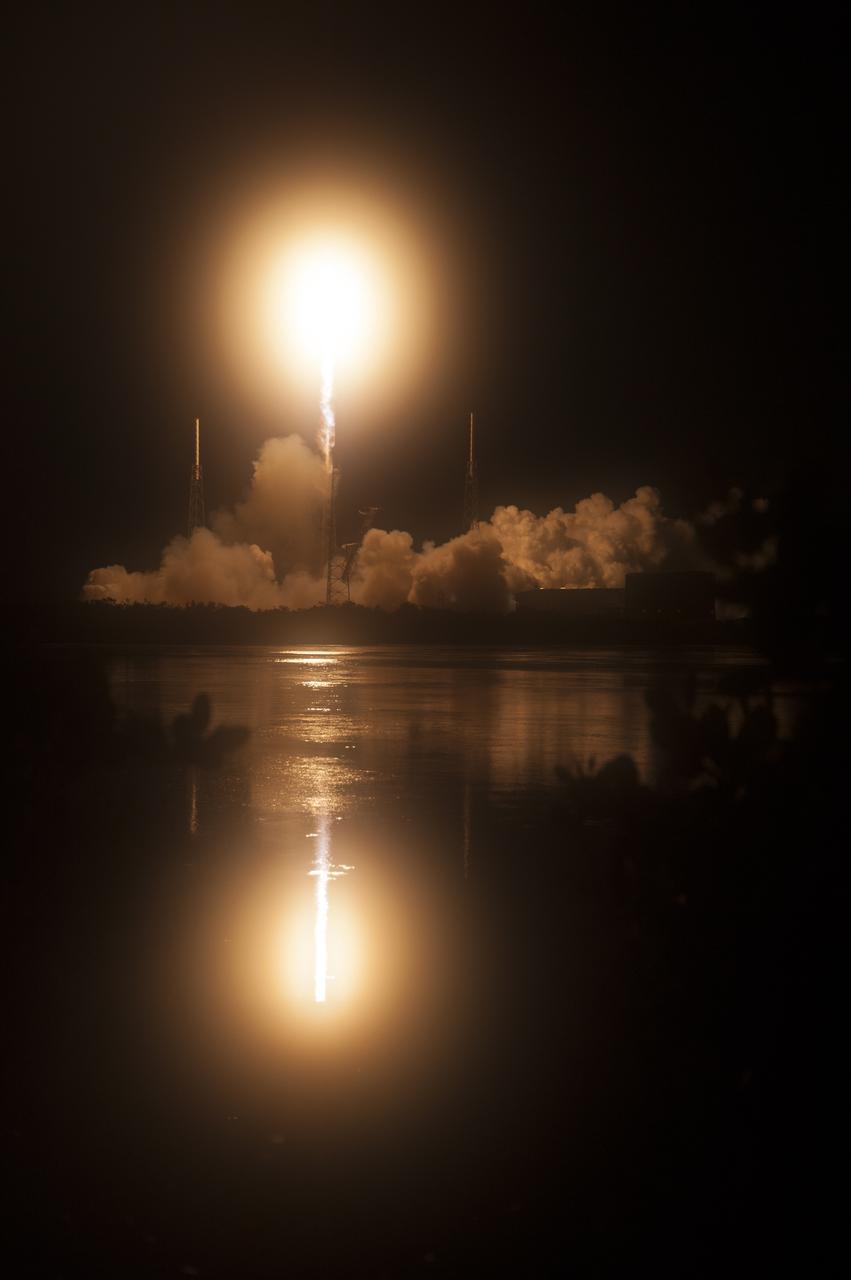 The two-stage SpaceX Falcon 9 launch vehicle lifts off from Space Launch Complex 40 at Cape Canaveral Air Force Station, carrying the SpaceX Dragon resupply spacecraft to the International Space Station. Liftoff was at 5:42 a.m. EDT on Friday, June 29, 2018. On the company’s 15th Commercial Resupply Services mission to the International Space Station, Dragon is filled with supplies and payloads, including critical materials to support several science and research investigations that will occur during Expedition 56. The spacecraft’s unpressurized trunk is carrying a Canadian-built Latching End Effector, or LEE. This new LEE will replace a failed unit astronauts removed during a series of spacewalks in the fall of 2017. Each end of the Canadarm2 robotic arm has an identical LEE, and they are used as the “hands” that grapple payloads and visiting cargo spaceships.