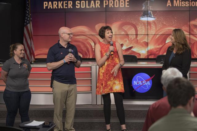 NASA image: Parker Solar Probe Prelaunch Science Briefing