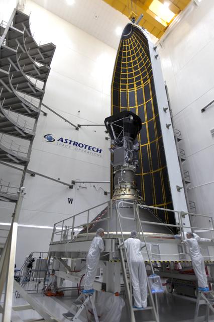 NASA image: Parker Solar Probe Encapsulation