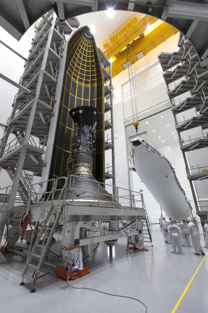 NASA image: Parker Solar Probe Encapsulation