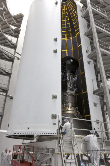 NASA image: Parker Solar Probe Encapsulation