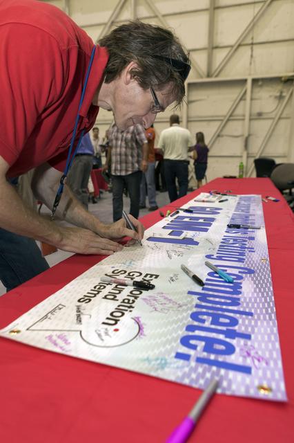 NASA image: LETF Banner Event