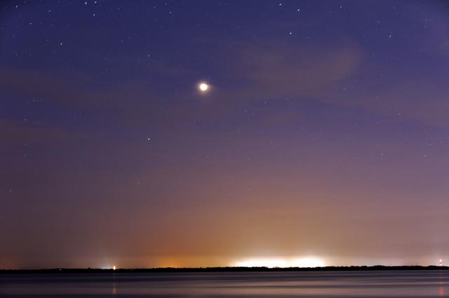 NASA image: Mars Visible from Kennedy Space Center