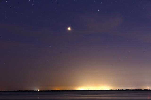 NASA image: Mars Visible from Kennedy Space Center