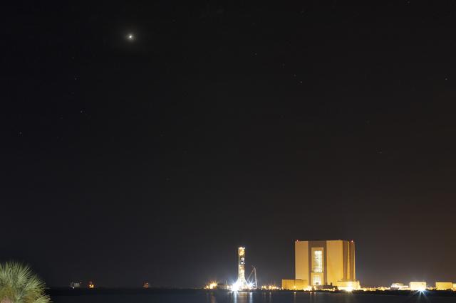 Mars Visible from Kennedy Space Center