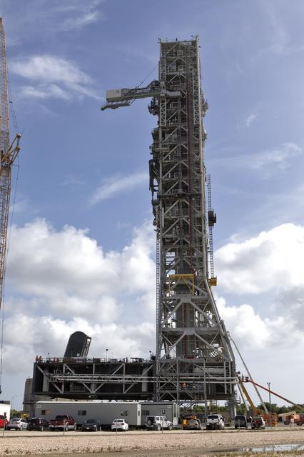 NASA image: Crew Access Arm Swing Test