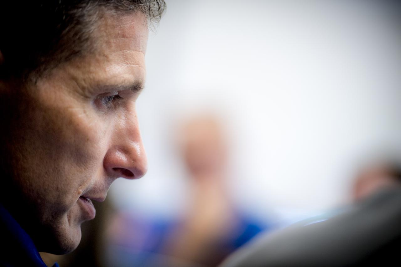 NASA astronaut Mike Hopkins will team with NASA astronaut Victor Glover on SpaceX’s first operational mission to the International Space Station onboard the company’s Crew Dragon spacecraft. They joined fellow commercial crew astronauts Bob Behnken, Eric Boe, Josh Cassada, Chris Ferguson, Nicole Mann, Doug Hurley and Suni Williams for a celebration at Johnson Space Center in Houston on Aug. 3, 2018. Mann, Boe and Ferguson will fly onboard Boeing’s CST-100 Starliner in the company’s Crew Flight Test to the space station, while Cassada and Williams will fly on Starliner’s first operational mission to station. Behnken and Hurley are assigned to SpaceX’s Demo-2 flight test to the space station onboard Crew Dragon.