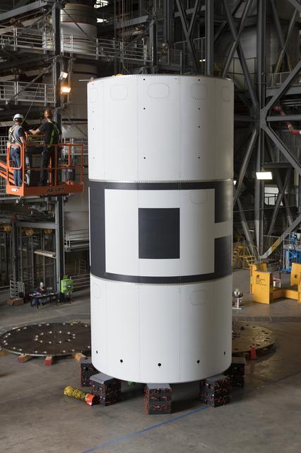 NASA image: AA-2 Aeroshells Stacked