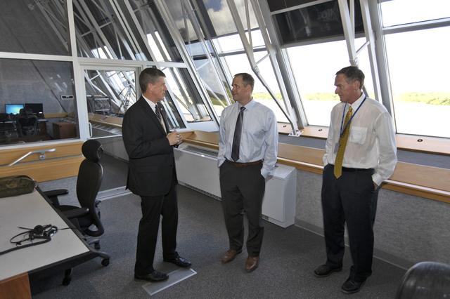 NASA image: NASA Administrator Jim Bridenstine Visits KSC - Launch Control C