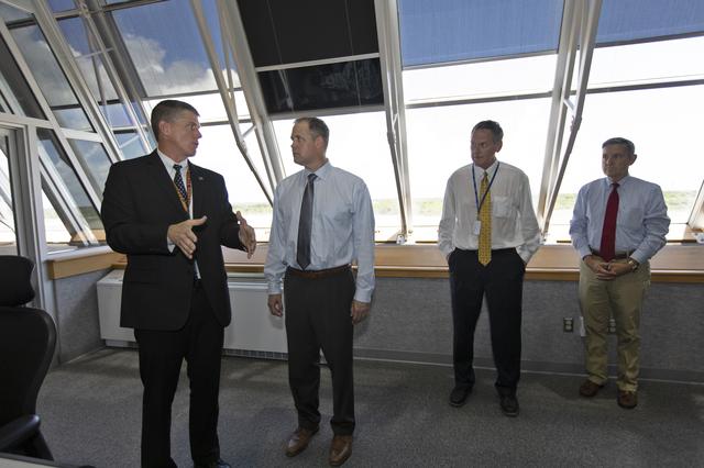 NASA image: NASA Administrator Jim Bridenstine Visits KSC - Launch Control C