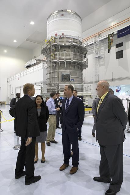 NASA Administrator Jim Bridenstine Visits KSC - SSPF