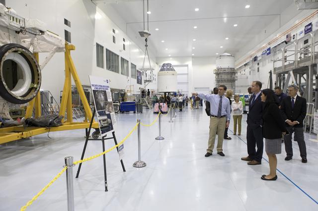 NASA Administrator Jim Bridenstine Visits KSC - SSPF