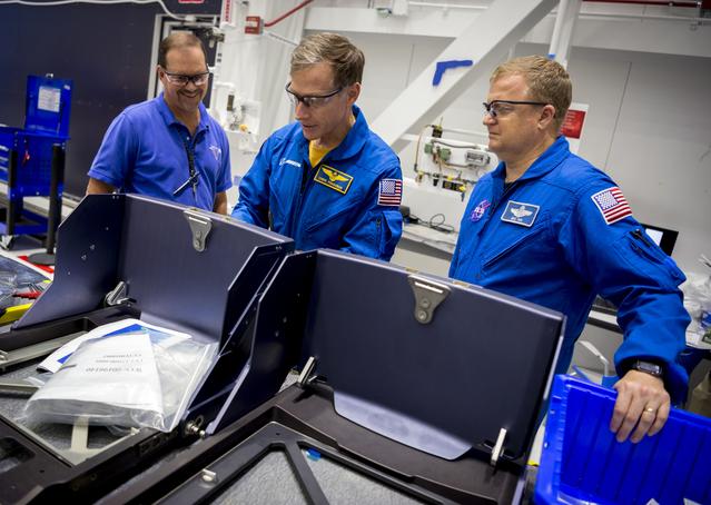 NASA image: Starliner Astronauts Visit Kennedy Space Center