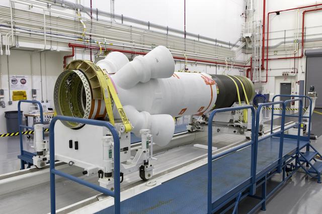 NASA image: AA-2 Abort Motor Arrives at LASF