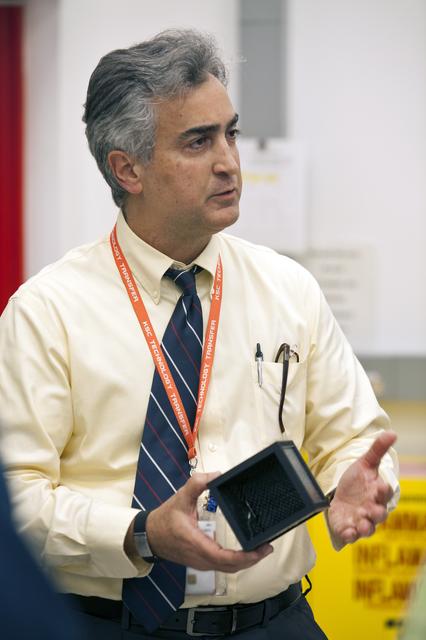 NASA image: Steve Jurczyk, AA of STMD, Visits Swamp Works at NASA's Kennedy 