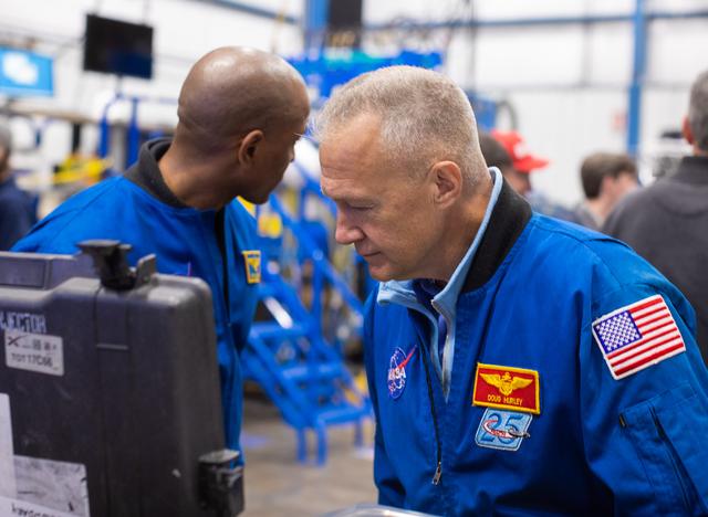 NASA image: CCP Astronauts Tour SpaceX Facility