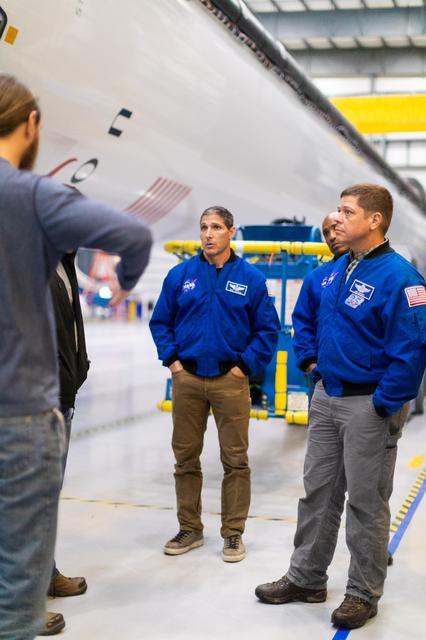 NASA image: CCP Astronauts Tour SpaceX Facility