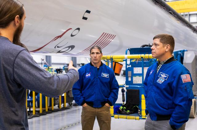 NASA image: CCP Astronauts Tour SpaceX Facility