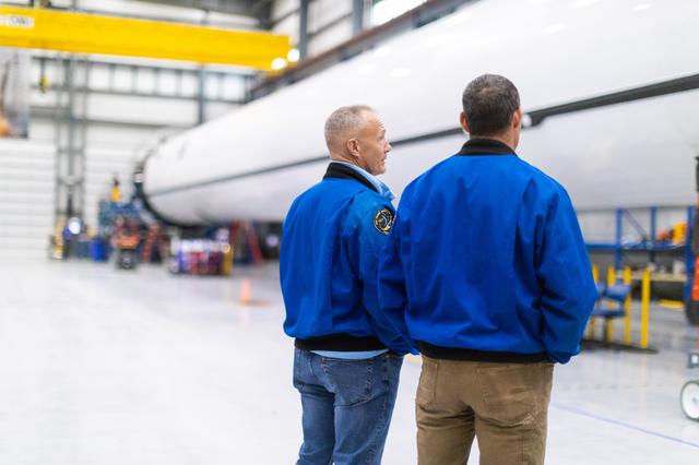 NASA image: CCP Astronauts Tour SpaceX Facility