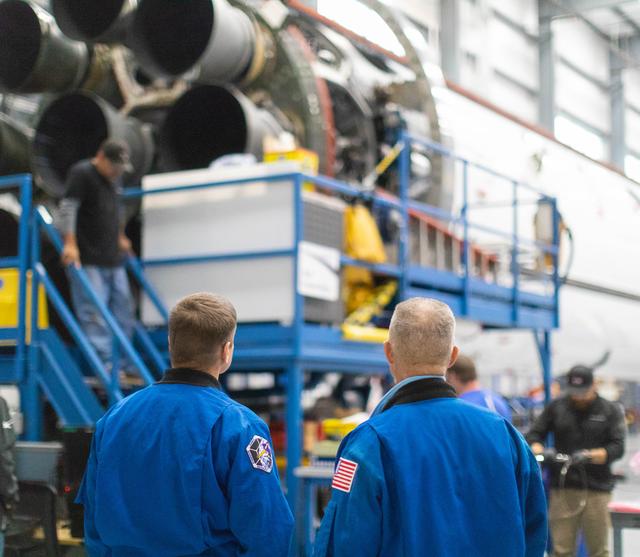 NASA image: CCP Astronauts Tour SpaceX Facility