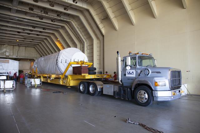 NASA image: CCP/Boeing ULA Atlas V Centaur Arrival for OFT