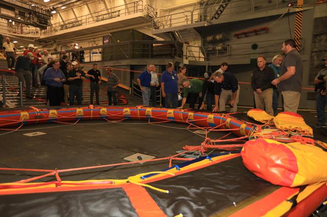 NASA image: Underway Recovery Test 7 (URT-7) - Preparations for Sea