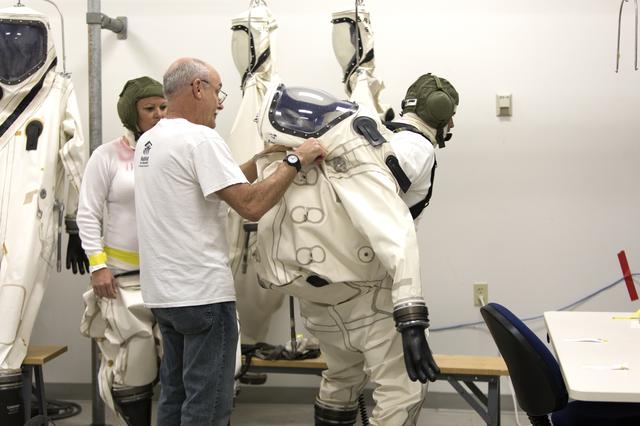 NASA image: SCAPE Suit Up