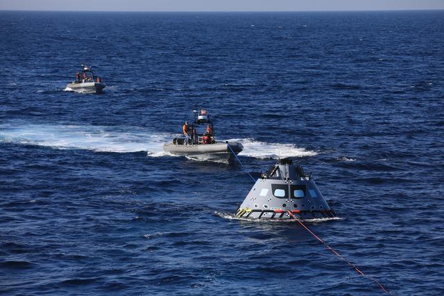 NASA image: Underway Recovery  Test 7 (URT-7) - Day 2 Activities