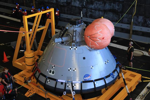 NASA image: Underway Recovery Test 7 (URT-7) - Day 3 Activities