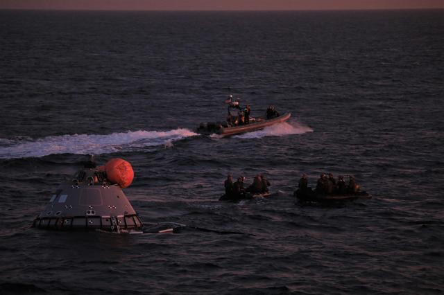 NASA image: Underway Recovery Test 7 (URT-7) - Day 3 Activities