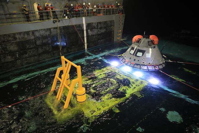 NASA image: Underway Recovery Test 7 (URT-7) - Day 3 Activities