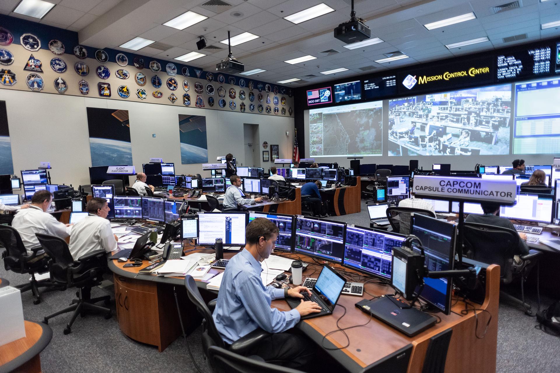 JSC Mission Control Center NASA JSC Mission Control Center NASA