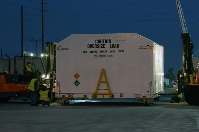 NASA image: Boeing's Starliner Arrival in El Seguno CA