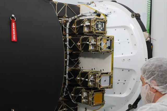 NASA image: ELaNa 19 Payload Encapsulation