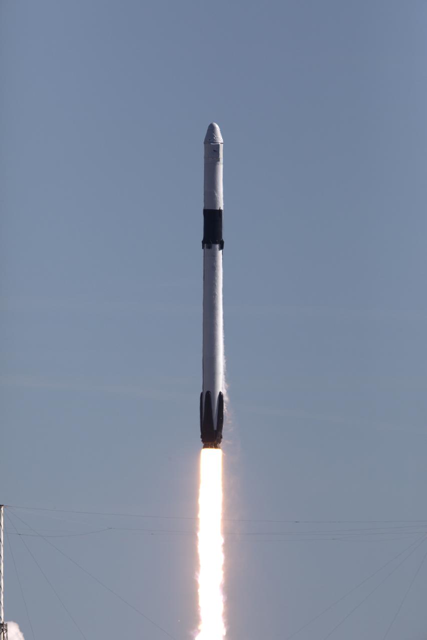 The two-stage Falcon 9 launch vehicle lifts off Space Launch Complex 40 at Cape Canaveral Air Force Station carrying the SpaceX’s Dragon resupply spacecraft to the International Space Station. Liftoff was at 1:16 p.m. EST, Dec. 5, 2018. On its 16th commercial resupply services mission to the space station, Dragon will deliver several science investigations to the space station, including the Global Ecosystem Dynamics Investigation lidar (GEDI). GEDI will provide high-quality laser ranging observations of the Earth’s forests and topography required to advance the understanding of important carbon and water cycling processes, biodiversity and habitat.