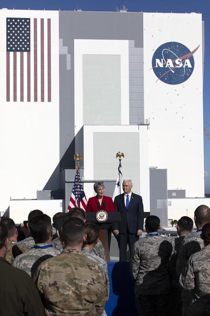 Vice President Mike Pence Visits KSC