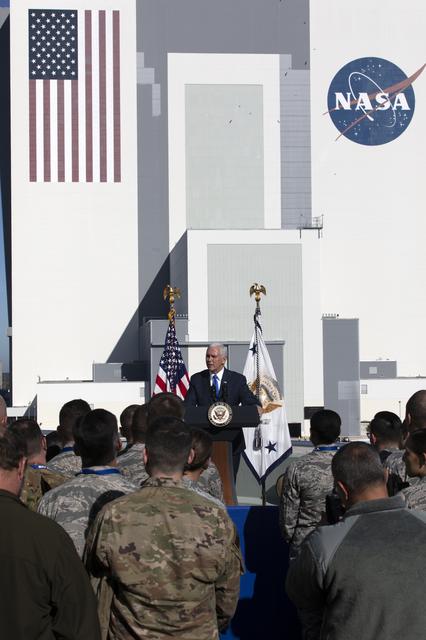 NASA image: Vice President Mike Pence Visits KSC