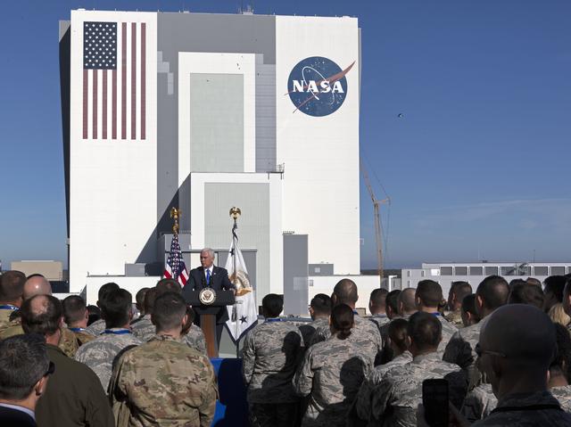 NASA image: Vice President Mike Pence Visits KSC