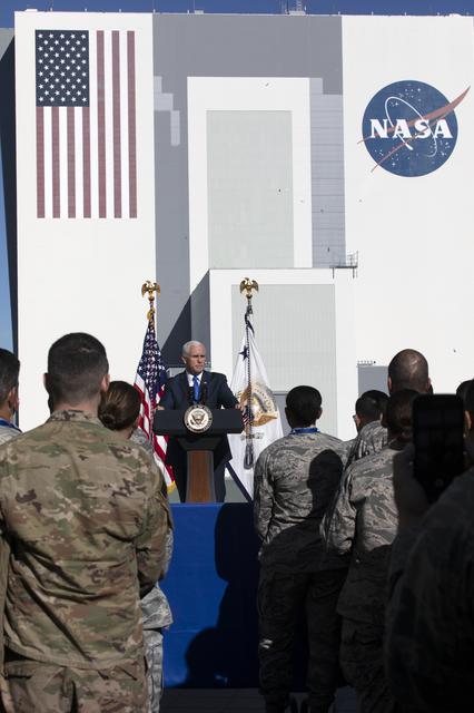 NASA image: Vice President Mike Pence Visits KSC