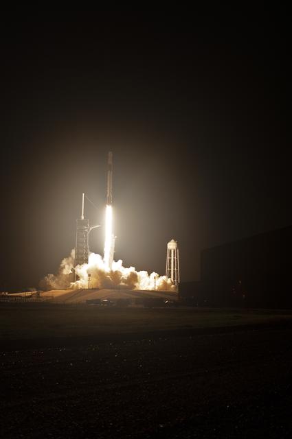 NASA image: SpaceX Demo-1 Liftoff