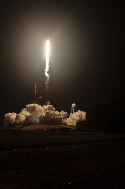 NASA image: SpaceX Demo-1 Liftoff
